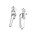 AXA raamsluiting 3308 - met drukknop - draairichting 1-4 - links draaiend - F2 - 3308-42-92/6