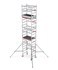 Altrex rolsteiger - MiTower - 1 persoons snel-bouw steiger - werkhoogte 5,2 meter - Fiber-Deck