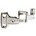 Hetal projectscharnier - armdeel MB-6310 volopdek - A03702