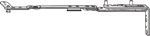 Roto schaararm 500 H. GL.FZ.30 Designo-2 KD re 570052 801-1400mm