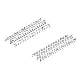 Blum telescopisch ladegeleiders - 800 mm 30kg 430e8000v