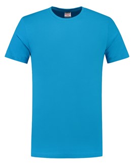 Tricorp T-shirt fitted - Casual - 101004 - turquoise - maat XXL