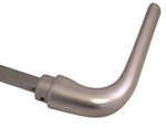 Ivana deurkruk - Basic - nr. 60 - aluminium F1 - per paar