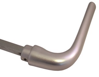 Ivana deurkruk - Basic - nr. 60 - aluminium F1 - per paar