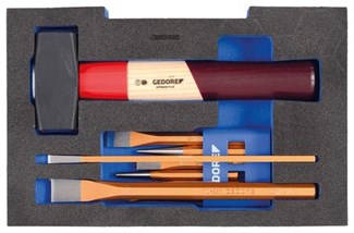 GEDORE beitelassortiment - 1/2 - L-BOXX 136 module