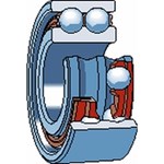 SKF hoekcontactlager 3307 a-2rs1tn9/c3mt33