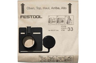 Festool stofzakken (5x) - FIS-CT 33/5 - 452971