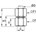 Legris - opschroefkoppeling - recht - 10 mm x 3/8" - BSPP - 0114 10 17