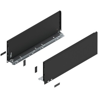 blum LEGRABOX zijkant L+R  C-hoogte, 500mm Kleur: carbon zwart