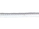 Ivana gevlochten koord - wit - dikte 4 mm - haspel à 100 m - 50830
