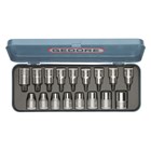 GEDORE dopsleutel-schroevendraaierset - 1/2" - TORX - in stalen cassette