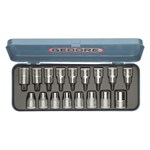 GEDORE dopsleutel-schroevendraaierset - 1/2" - TORX - in stalen cassette