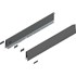 Blum MERIVOBOX zijkant M-hoogte, R+L, 600mm Kleur: orion grijs