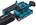 Makita vlakschuurmachine - DBO381ZU - 18 V - met AWS zender - excl. accu en lader - in doos