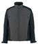 Mascot jack - Dresden - drielaags softshell - antraciet / zwart - maat XXL - 12002-149-1809