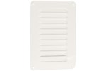 Nedco Schoepenrooster Alu Wit Gelakt \15x21.5CM / B x H