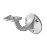 Hermeta 3502-01 leuninghouder vlak 65 mm naturel