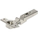 blum CLIP top scharnier onder hoek van -30° type III max. opdek met stalen schroeftop zonder veer Kleur: vernikkeld