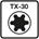 Dynaplus constructieschroef [100x] - AR-COATING - platkop - TX-30 - 6.0x70/42mm