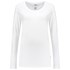 Tricorp T-Shirt - Casual - lange mouw - dames - wit - XS - 101010