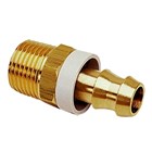 Legris - Inschroefslangpilaar pushlok - slangpilaar/buitendraad - messing - 0134