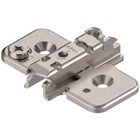 blum Excentrisch h-regelb.kruisplaat*staal*houtschroef*3,0 mm verdikt Kleur: vernikkeld