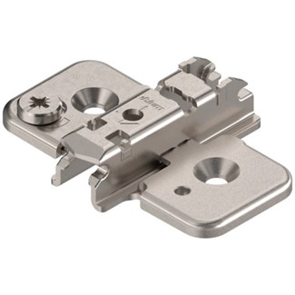 blum Excentrisch h-regelb.kruisplaat*staal*houtschroef*3,0 mm verdikt Kleur: vernikkeld