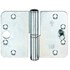 BSW veiligheids kogelstiftpaumelle - SKG*** afgerond - 89x152x3 mm - v-rd bb 807 gv - draairichting 1