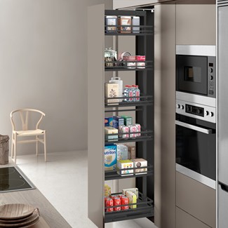 Menage confort set apo-kast 190-230cm 40cm + 6 manden antra