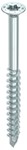 HECO-UFIX MDF-plaatschroeven - platkop - 4.0x50mm - HDrive Torx-20 verzinkt - 200 stuks