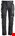 Snickers Workwear 6241 Stretch Werkbroek met holsterzakken grijs/zwart - maat 64