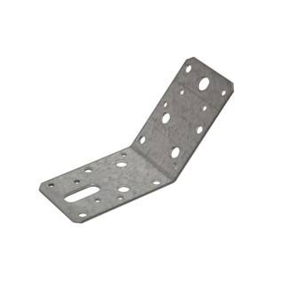 Gebr. Bodegraven koppelplaat - 180x60x2,5mm - 135° gezet - verzinkt