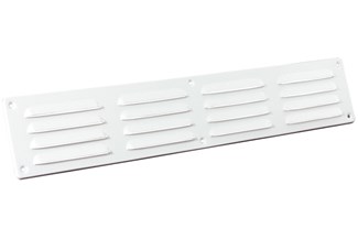 Nedco aluminiumschoepenrooster 50x9cm wt