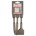 Bosch korte beitelset [3st] - SDS-Plus - platte/spade/puntbeitel - lengte 140 mm