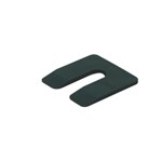 Gebr. Bodegraven uitvulplaatjes - GB-34603 - 3 mm (192x p/zak) - zwart