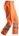 Snickers Workwear regenwerkbroek PU - 8243 - oranje - maat S
