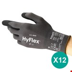 Ansell HyFlex® 11-840 werkhandschoenen zwart maat 10/XL - 12 paar