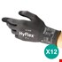 Ansell HyFlex® 11-840 werkhandschoenen zwart maat 11/XXL - 12 paar