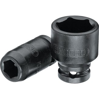 GEDORE slagmoerdopsleutel - 1/4" - 6-kant - 17mm