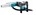 Makita DHR400ZUN1 accu combihamer SDS-Max 2x18V - excl. accu en lader in koffer met stofafzuigunit