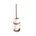 Dauby toiletborstel houder - Pure Plus - ruw brons - whitepot