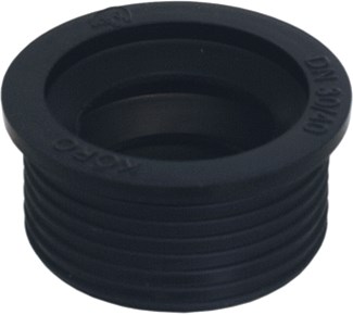 De Beer rubber manchet verloop - 40 x 32 mm - 112340001