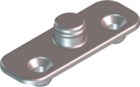 Roto draaibegrenzer Designo-1 kozijndeel 9/20 BZ