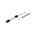 schapdragerconsole blind met rozet en plug inboor