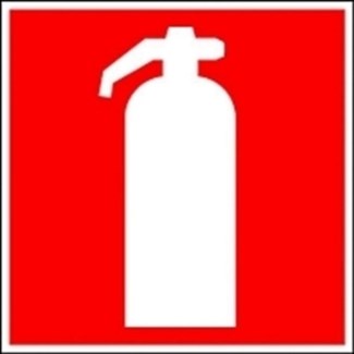 Brady brandpreventiepictogram - blusapparaat 