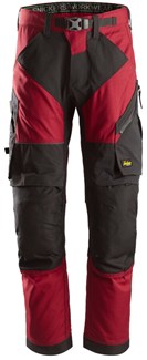 Snickers Workwear werkbroek - 6903 - chilirood - maat 92