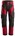 Snickers Workwear werkbroek - 6903 - chilirood - maat 92