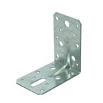 Gebr. Bodegraven hoekanker met ril - 90x90mm - 2 mm dik -  verzinkt
