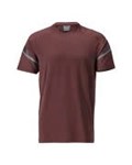 MASCOT® 22282-461 T-shirt met korte mouwen bordeaux rood - maat XXL