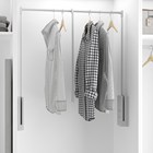 Menage confort Kledingliften - zilvergrijs